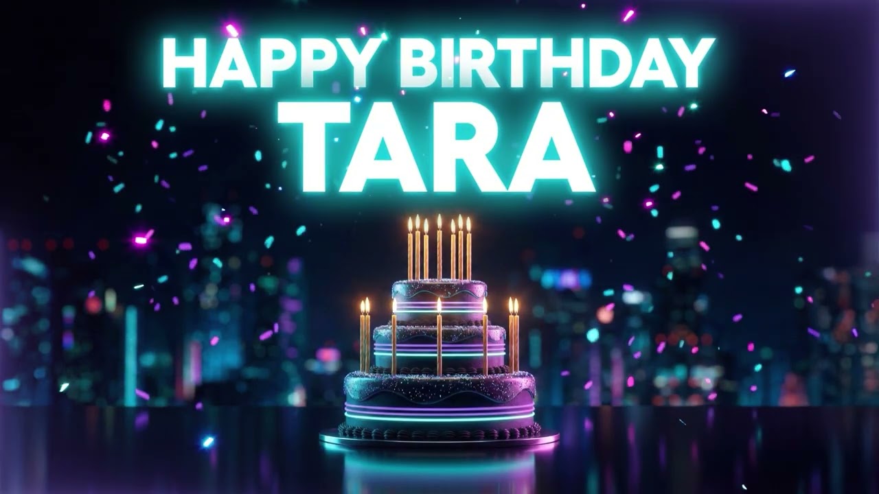 Happy Birthday Song for Tara ✨ Original Party Version