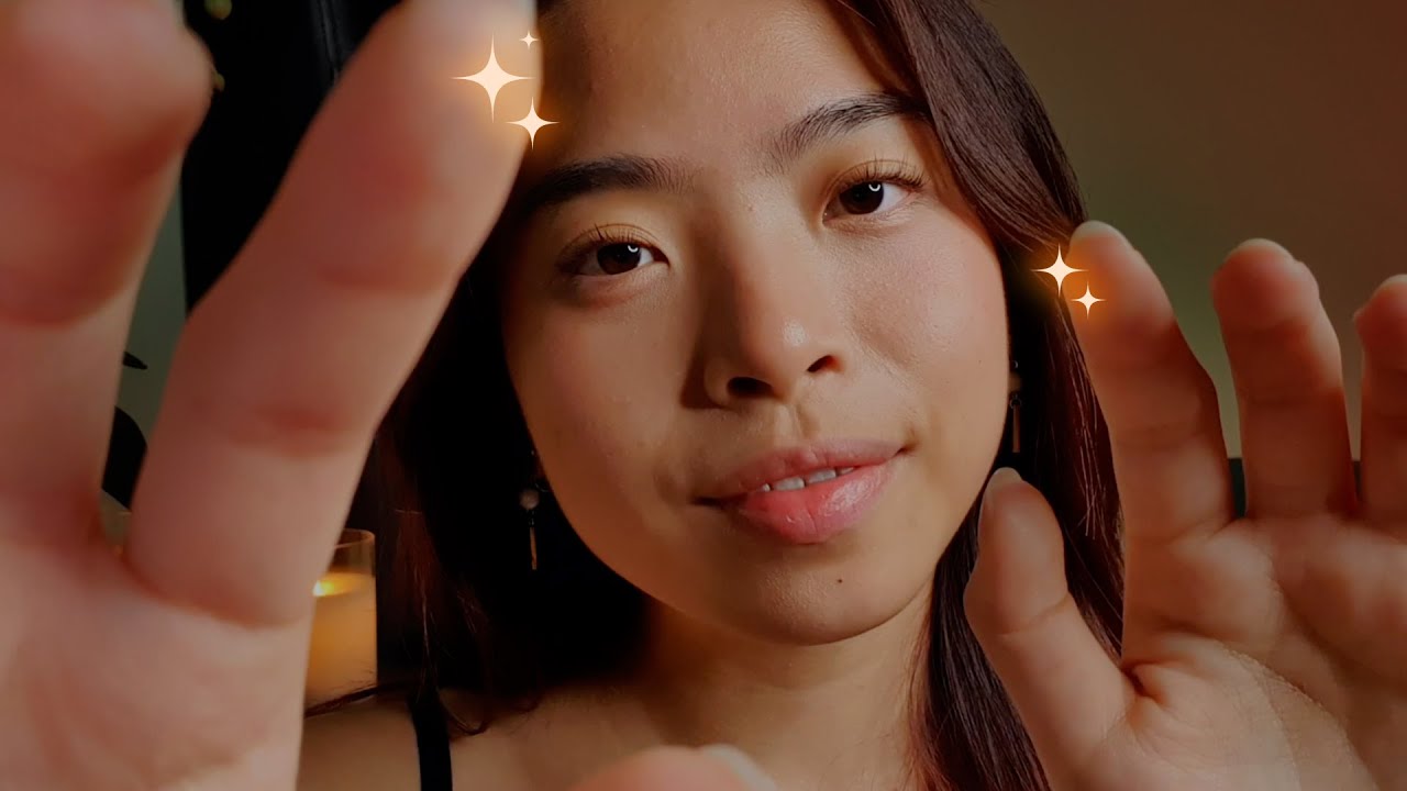 ASMR Delicately Tapping & Scratching Your Face ✨ Each Part Is A Different Sound (No Talking)