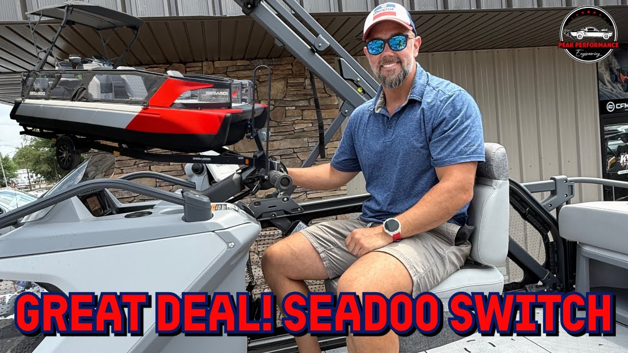 I bought my first BOAT! A Brand New Sea-Doo Switch 21’ 230HP Supercharged for $26K!