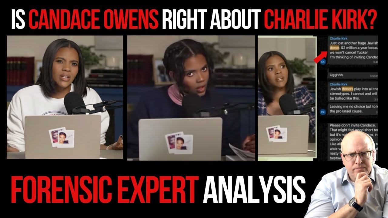 Is Candace Owens Right About Charlie Kirk's Assassination? Forensic Expert Analysis