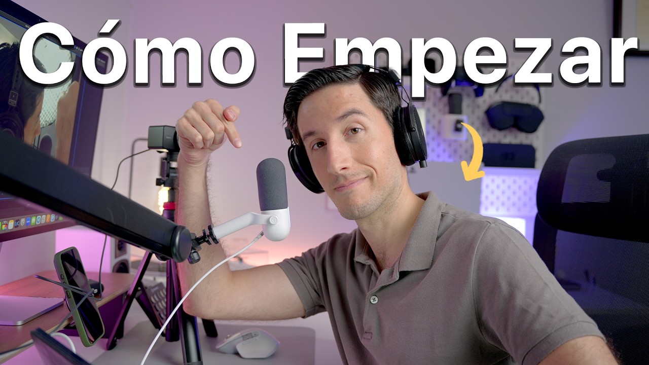 Como Grabar tu Primer Podcast desde cero🎙️Qué Equipo NECESITAS REAL✅CON Y  SIN DInero💵