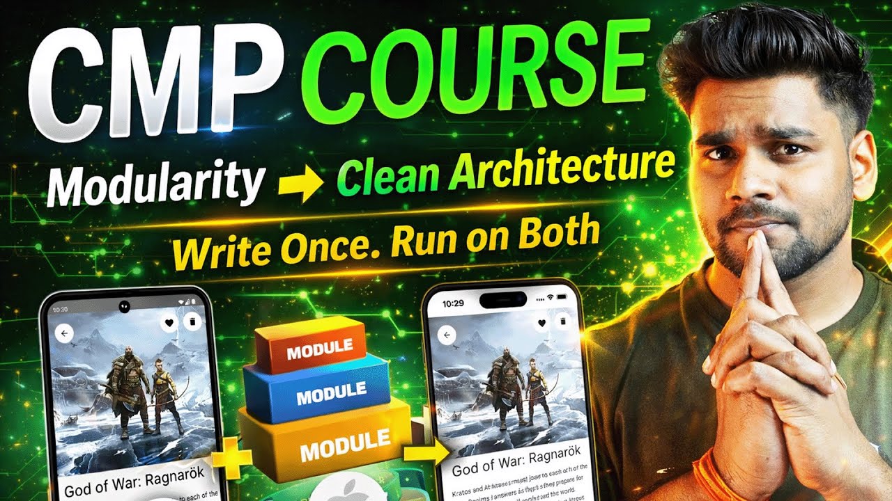 🎯 The ULTIMATE CMP App Dev Course in 2025 | Build Gamopedia Multi-Module + KTOR Client + SQLDelight