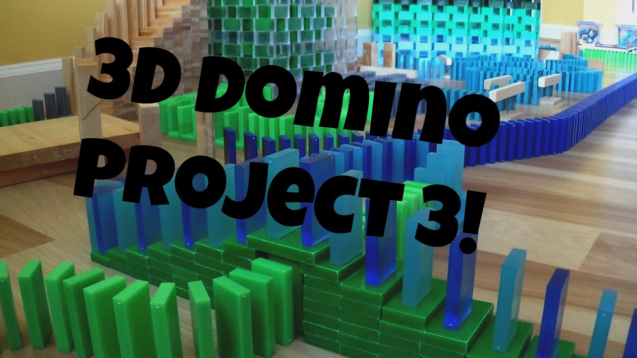 3D Domino Project 3!