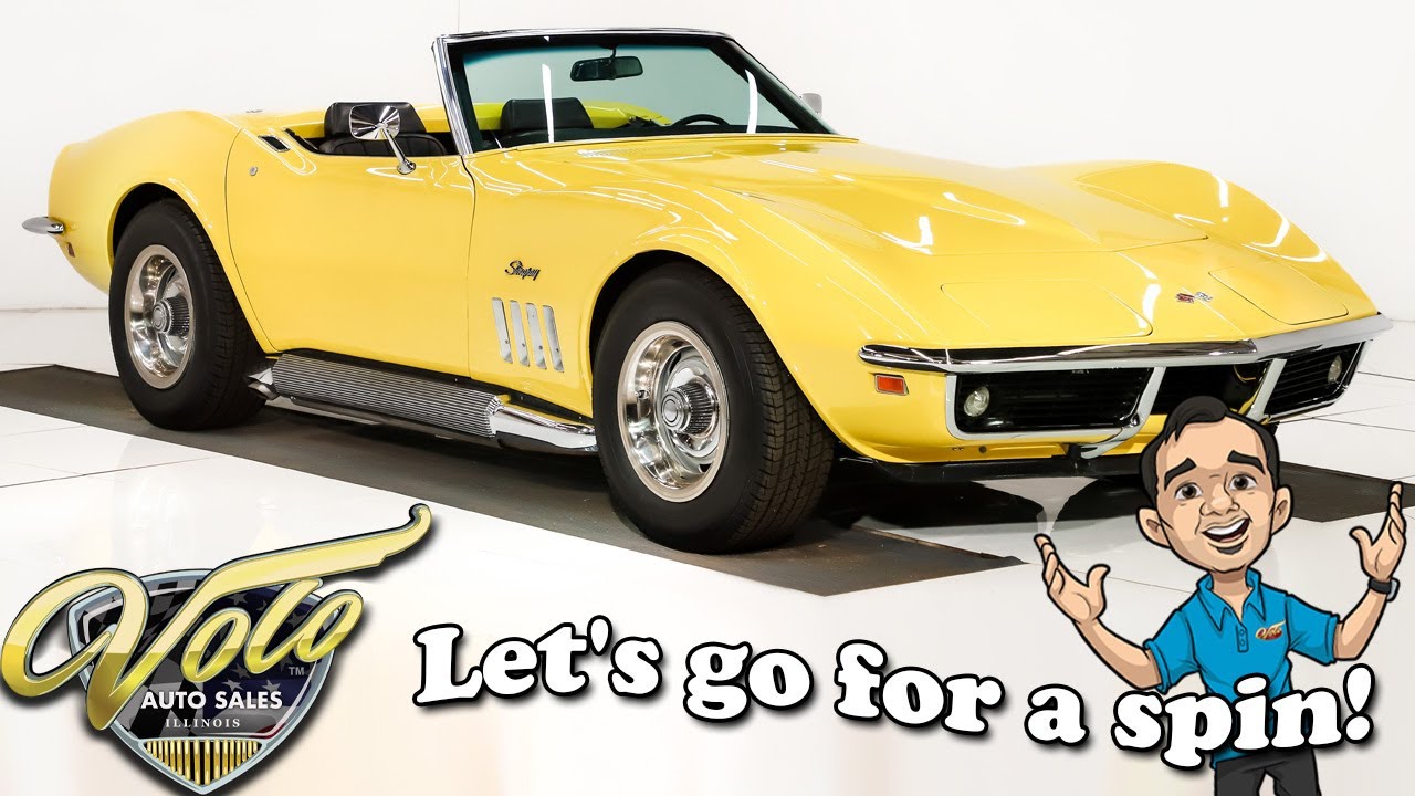 Chevrolet Corvette Stingray 1969 года продаётся в Volo Auto Museum (V20762)