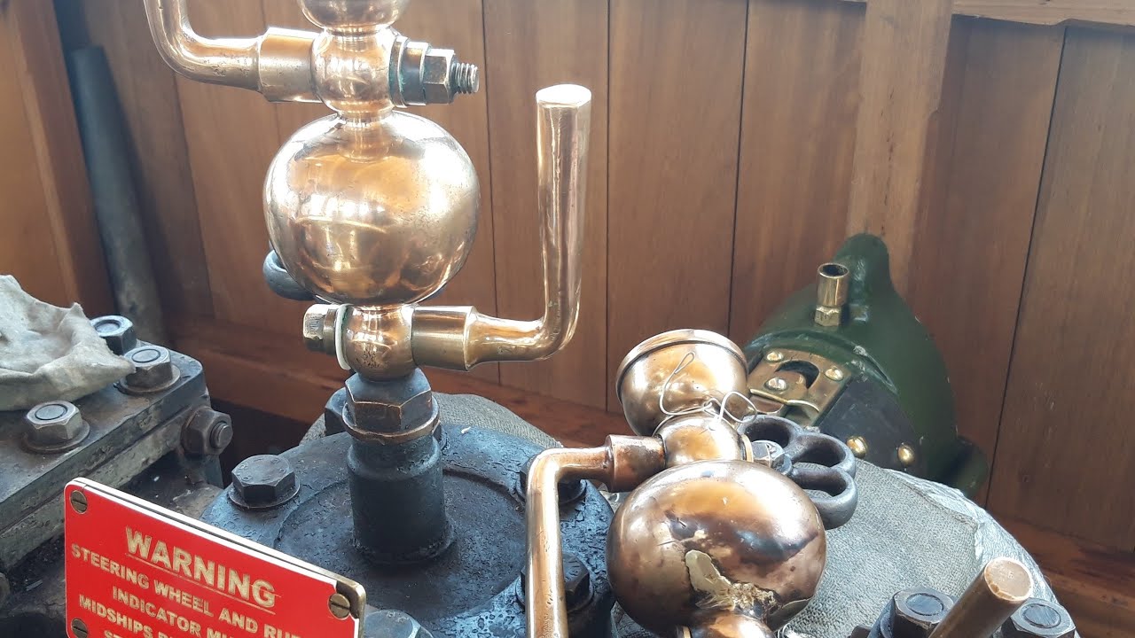 'D Hole' washers for Danny Tallow oil pot