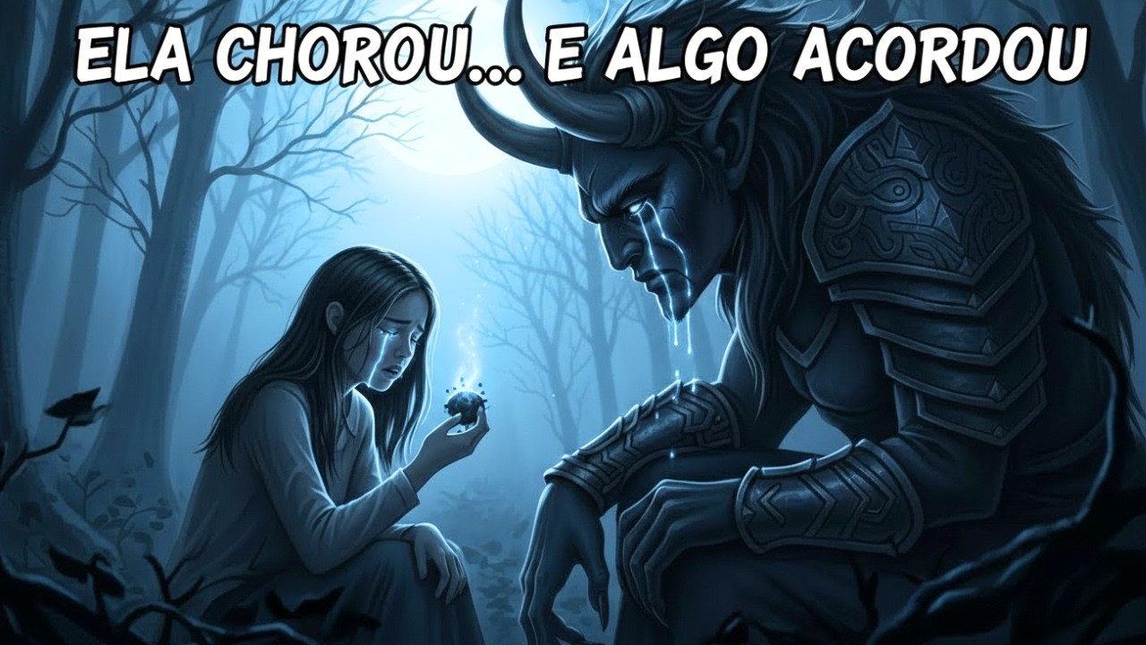 👁️ Ela Chorou Sozinha… e Algo Antigo Despertou Para Protegê-la