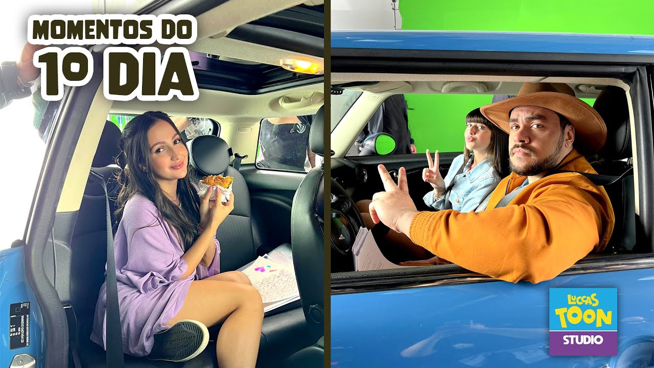 SPOILER DO PRIMEIRO DIA DE GRAVAÇÃO DE LUCCAS E GI EM: DINOSSAUROS
