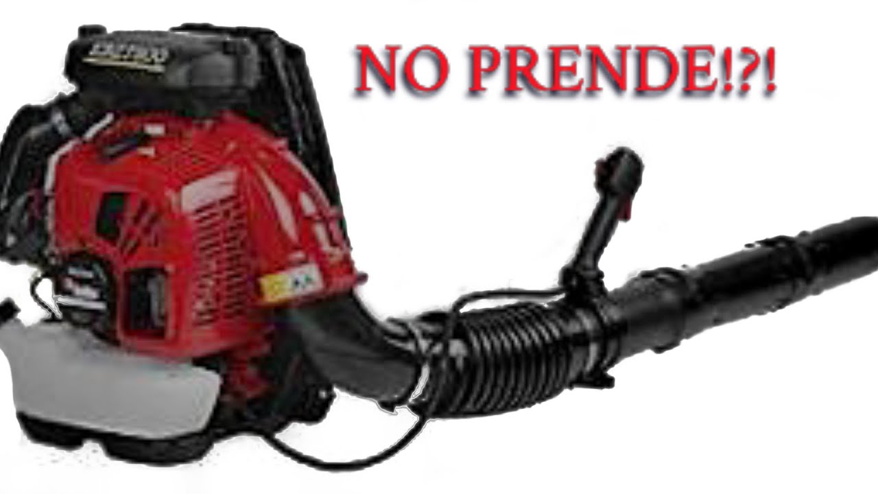 (RDMJ): Diagnostico Red Max (EBZ8050RH) No prende, Prendia Solo con liquido arrancador.