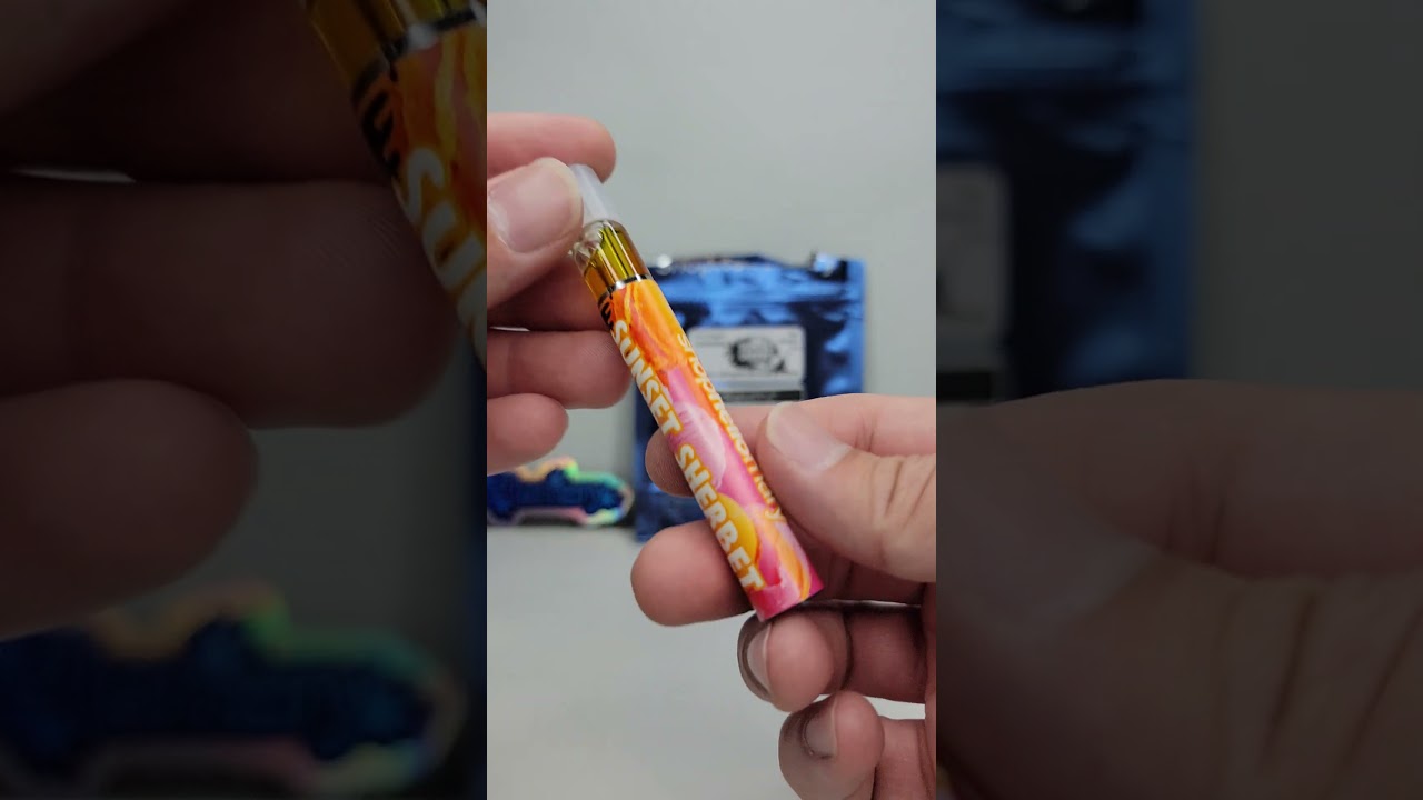 Купить Hello Mary | Sunset Sherbet (одноразовый вейп)