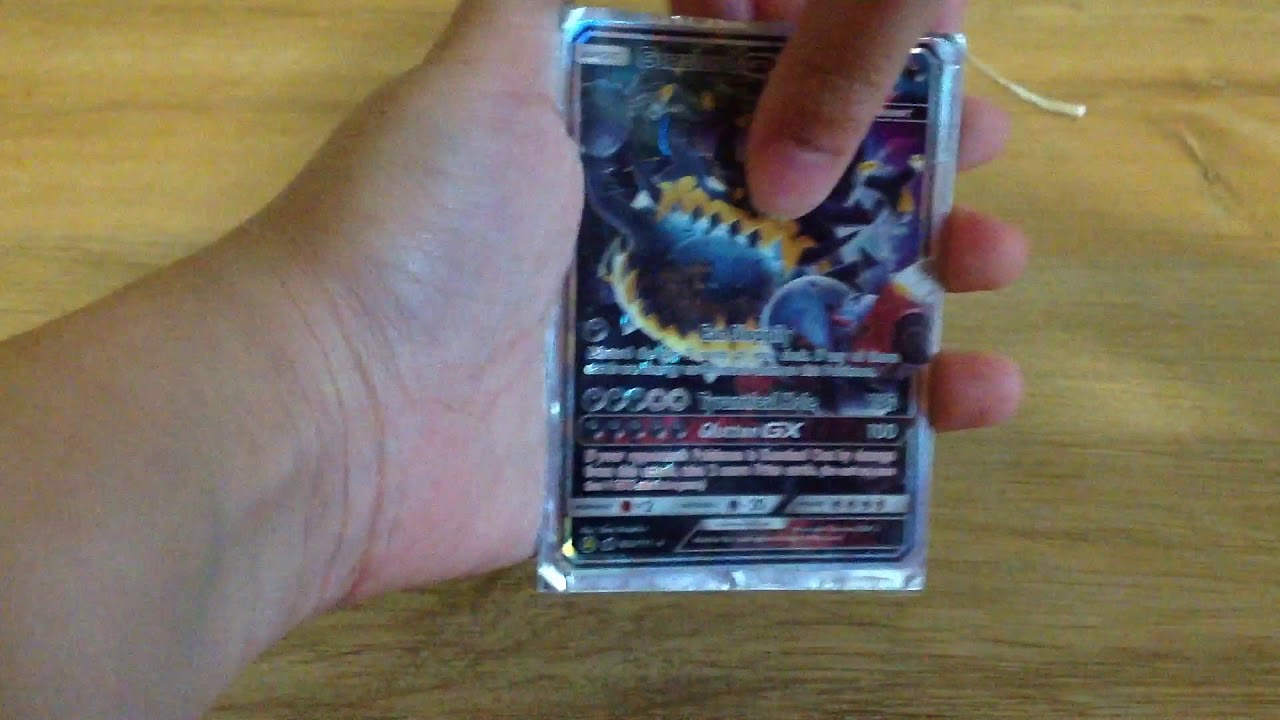 A Zekrom gold card and GX