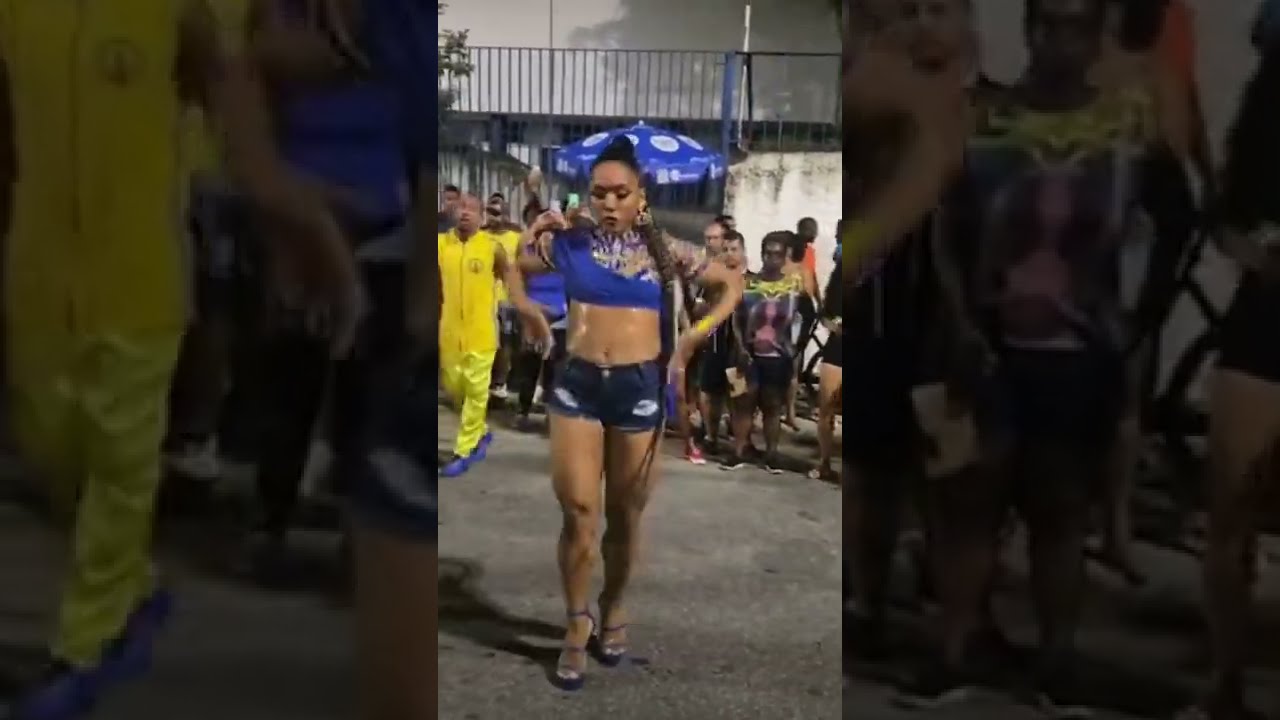 Mayara lima - terceiro ensaio de rua no Tuiuti para o carnaval de 2023