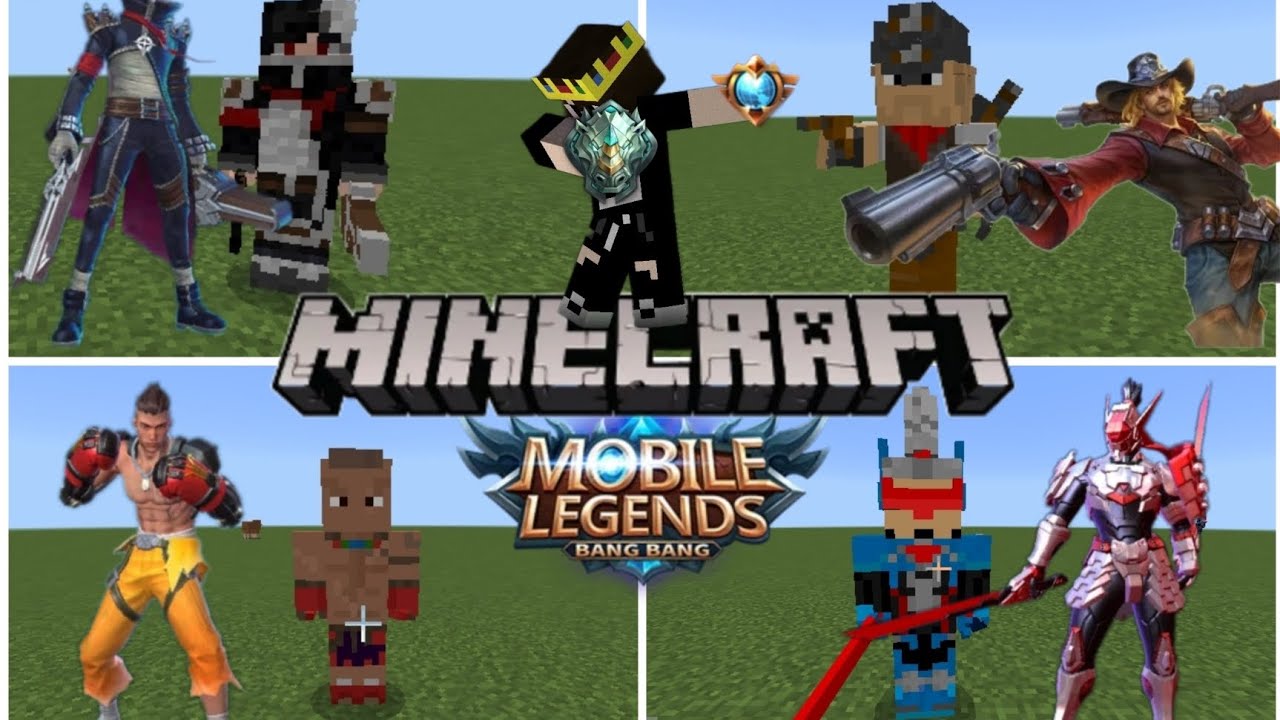 Minecraft bedrock အတြက္အေကာင္းဆံုး mobile legends addon [minecraft addon myanmar]