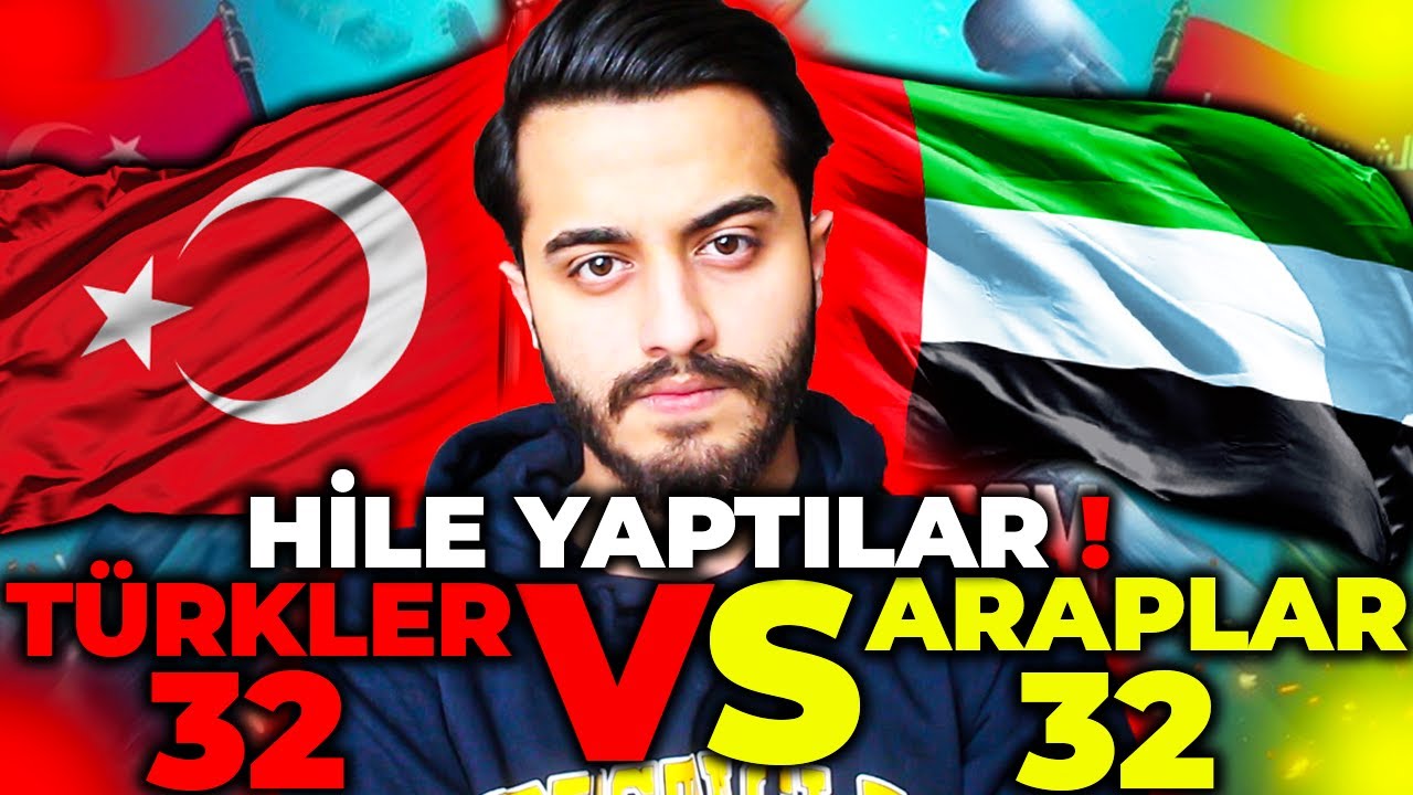 OHA! ARAPLAR TURNUVADA HİLE AÇTI! İNANAMAYACAKSINIZ! PUBG Mobile TÜRKLER VS. ARAPLAR TURNUVASI