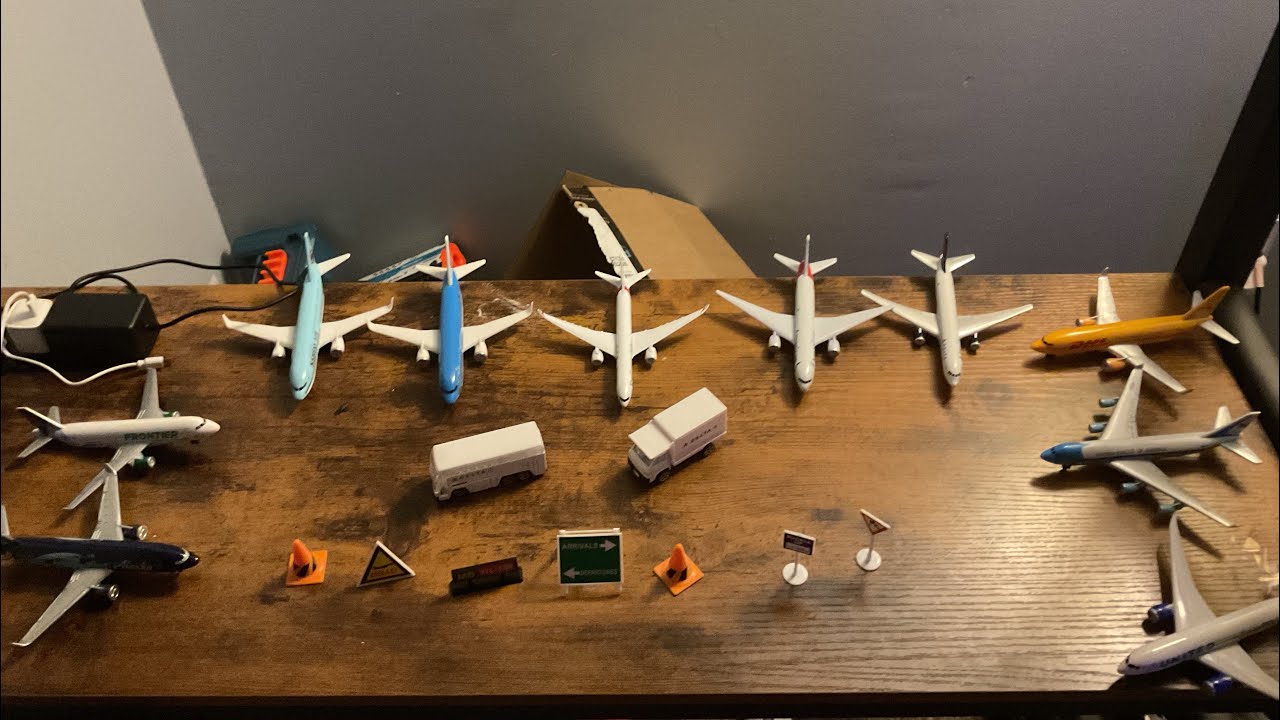 Let me show you my plane collection 