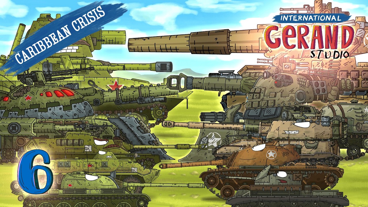 HEAVY MIX 1962! The emergence of new MONSTERS - Cartoons about tanks