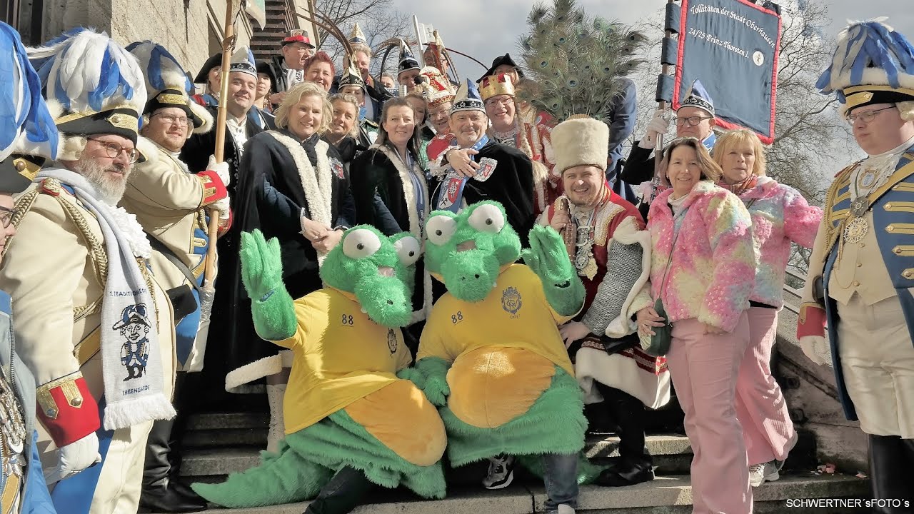 Video! Sturm aufs RatHaus Oberhausen am 27.2.2025