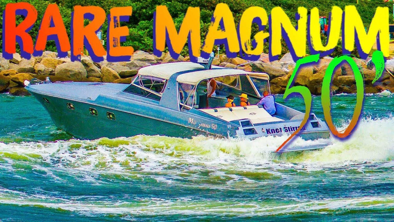 ❌RARE MAGNUM 50 VS HAULOVER INLET!❌ HAULOVER BOATS
