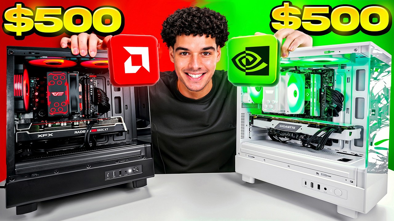 Игровой ПК за 500 долларов: AMD против NVIDIA&hellip; Что лучше?