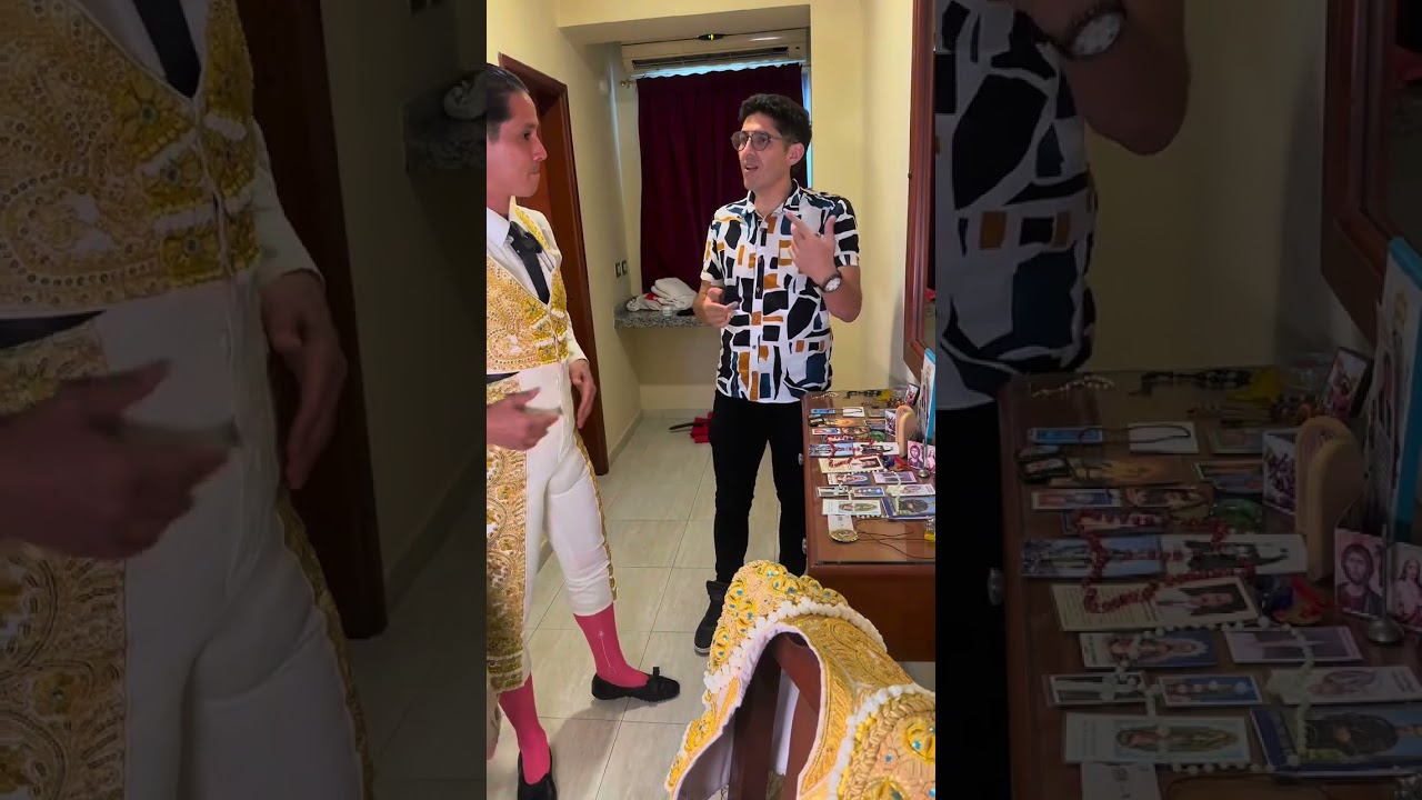 La vestimenta del Torero