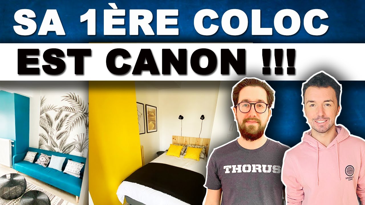 Mathias nous fait visiter sa 1ère COLOC rentable !!! (IMMOBILIER LOCATIF)