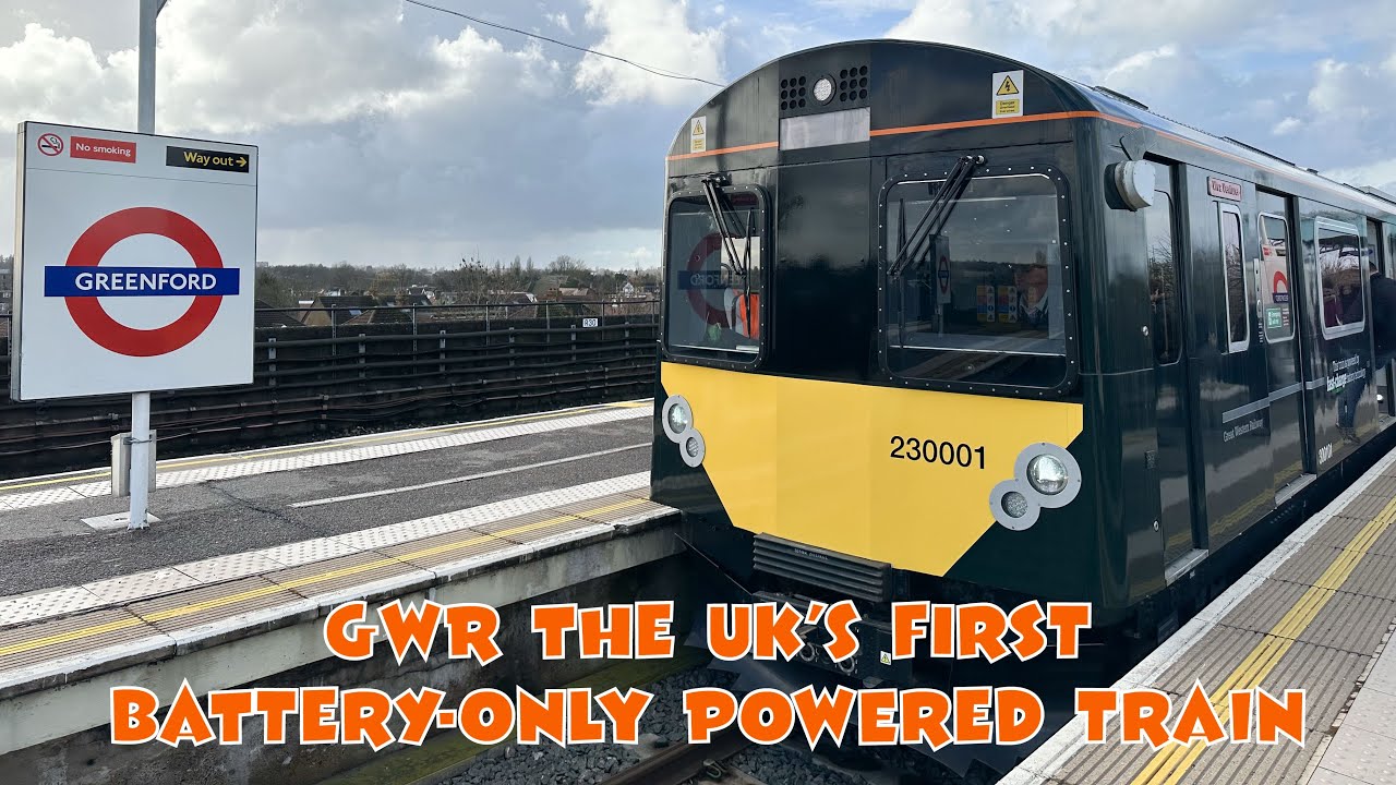 Class 230 GWR The UK’s First Battery Only Train 