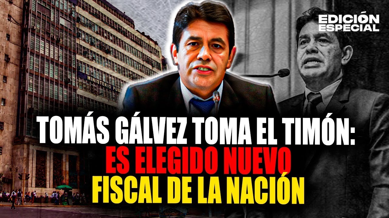 SEP 22 - Tomás Gálvez, nuevo Fiscal de la Nación tras declinación de Pablo Sánchez y Zoraida Ávalos