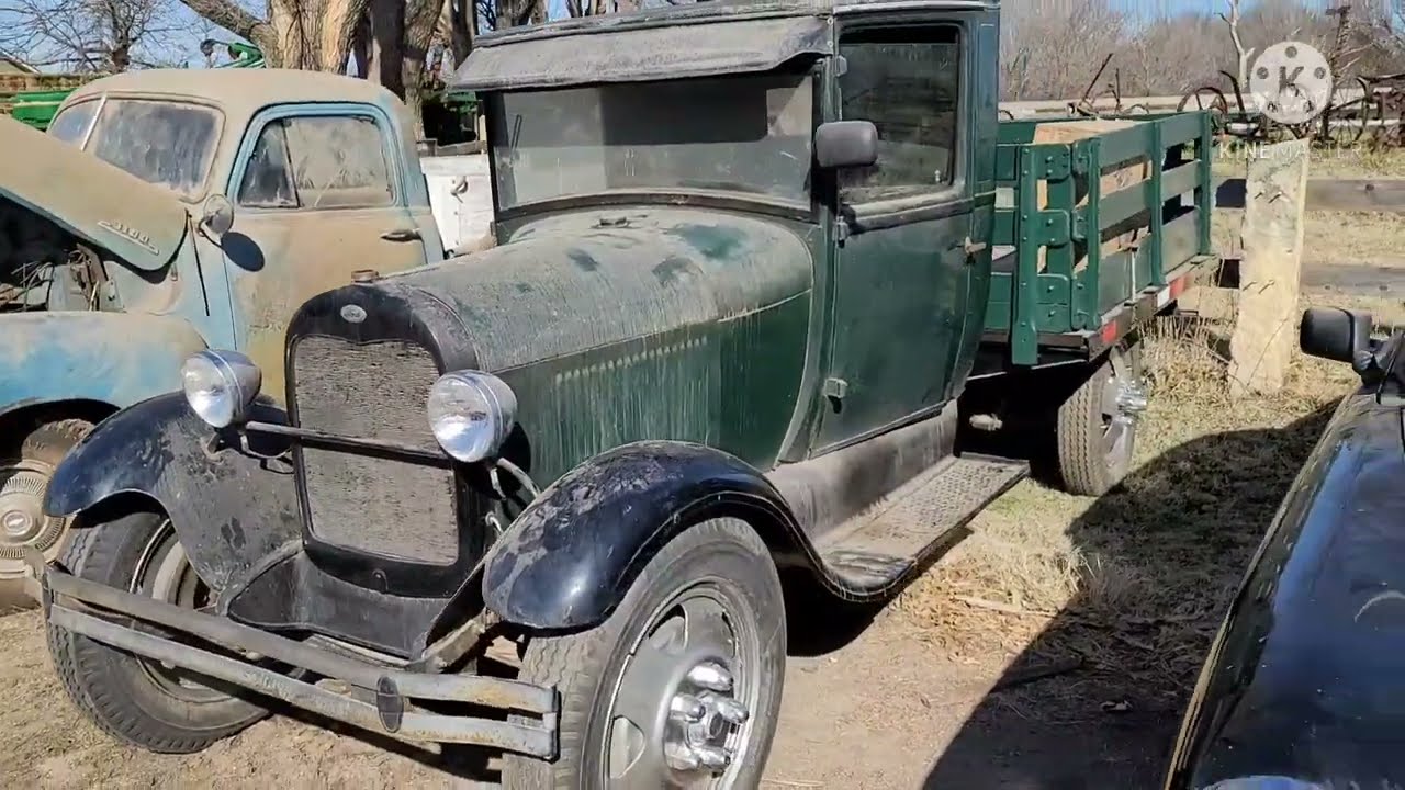 Restoration & Barn Find Collector Cars at Auction: Chevrolet trucks, Ford Model A & T, + tractors!