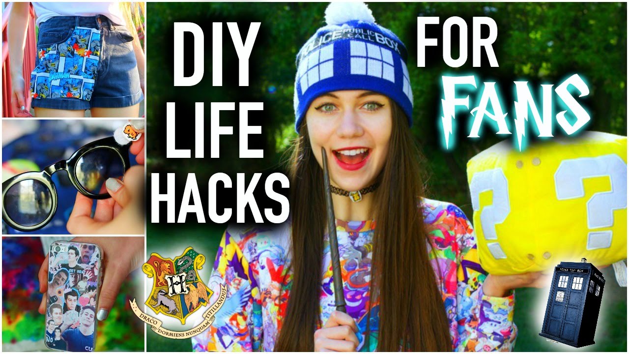 DIY Life Hacks for FANS you NEED to know!