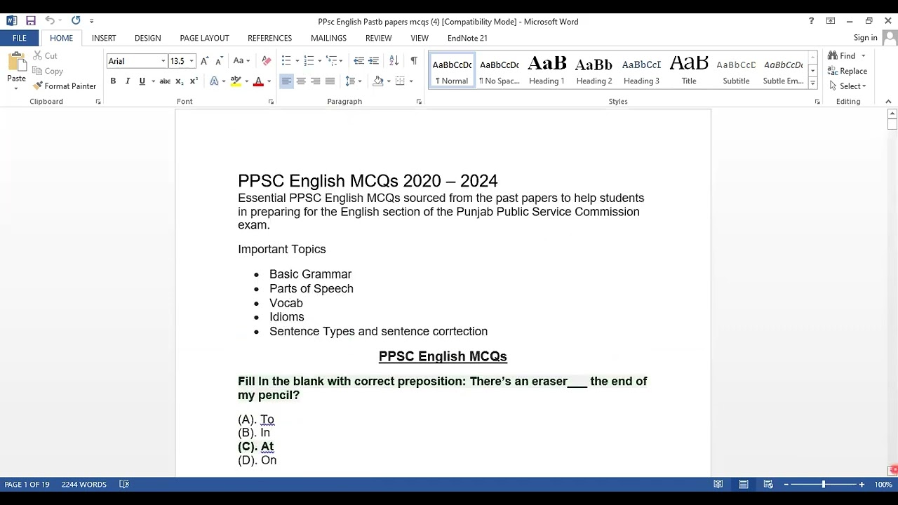 Post RN Entry Test Lecture 2 English Mcqs