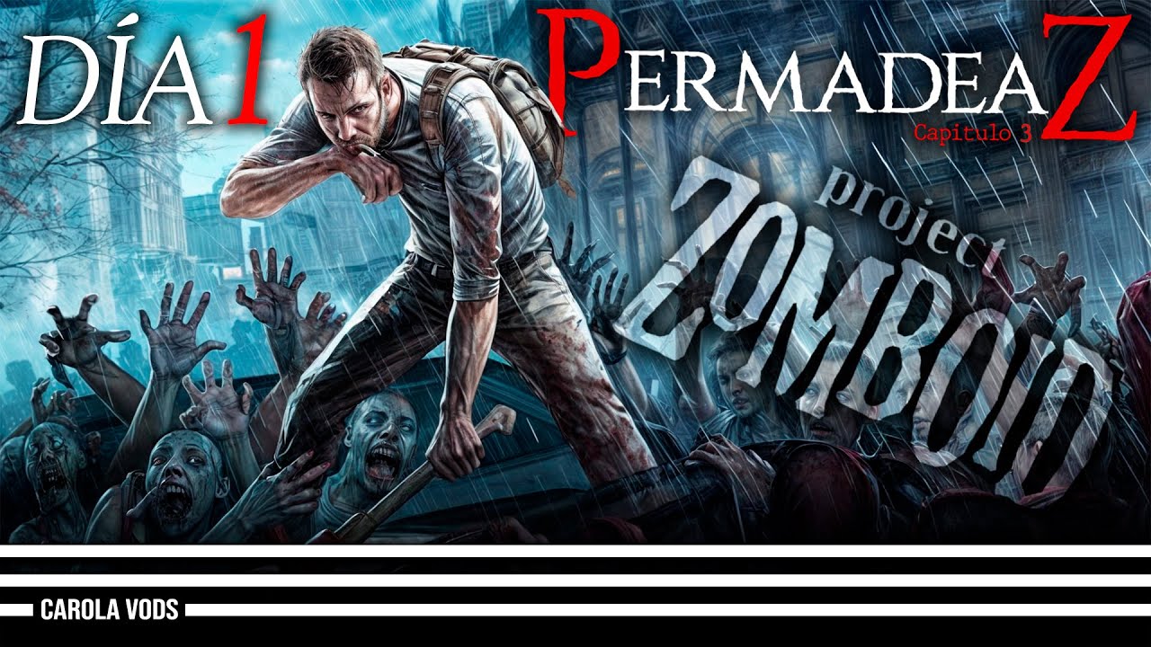 PermadeaZ 3 Día 1 🧟 Un primer día complicado 🧟 PROJECT ZOMBOID ft. Agus, Trece y Serpi