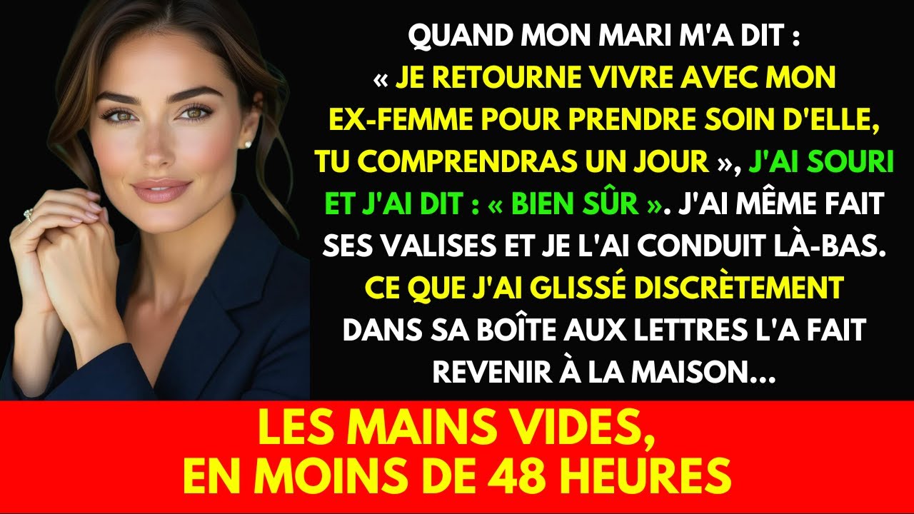Mon MARI me quitte pour SON EX 