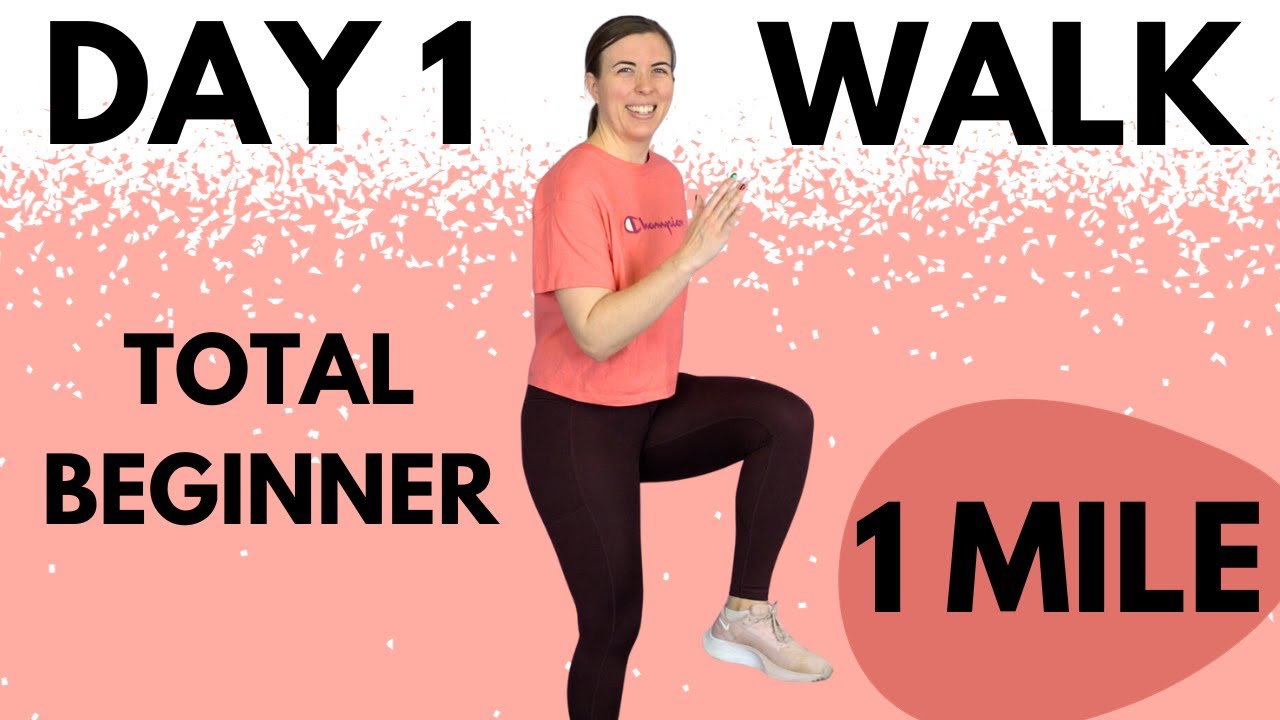 1 MILE TOTAL BEGINNER WALK | STEP INTO FITNESS: DAY ONE