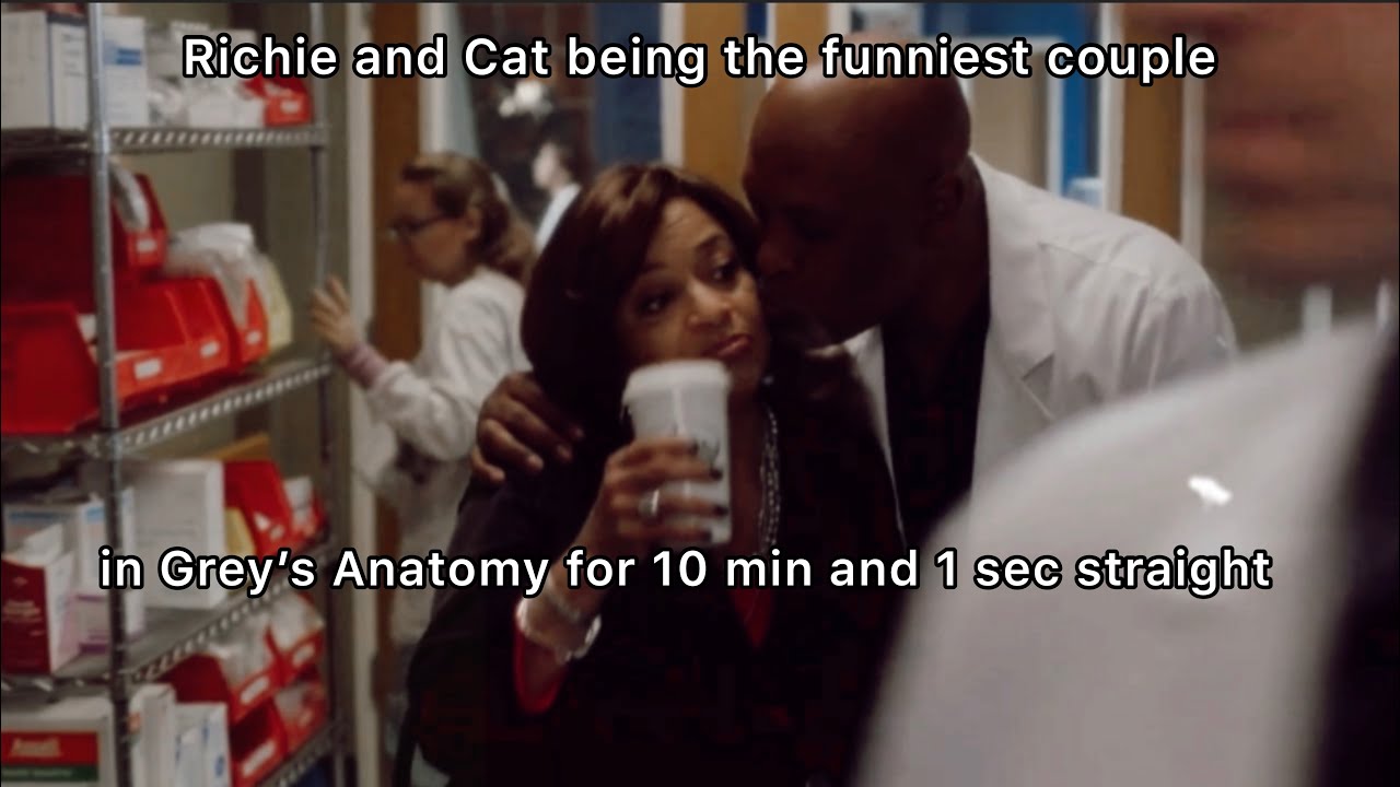 Catherine Fox & Richard Webber being the funniest couple in Grey’s Anatomy for 10 minutes straight