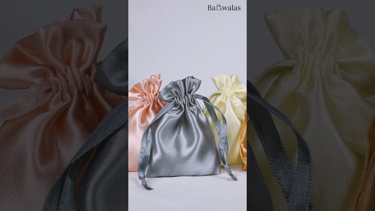 Premier Satin drawstring Pouches & Bags 🌿✨