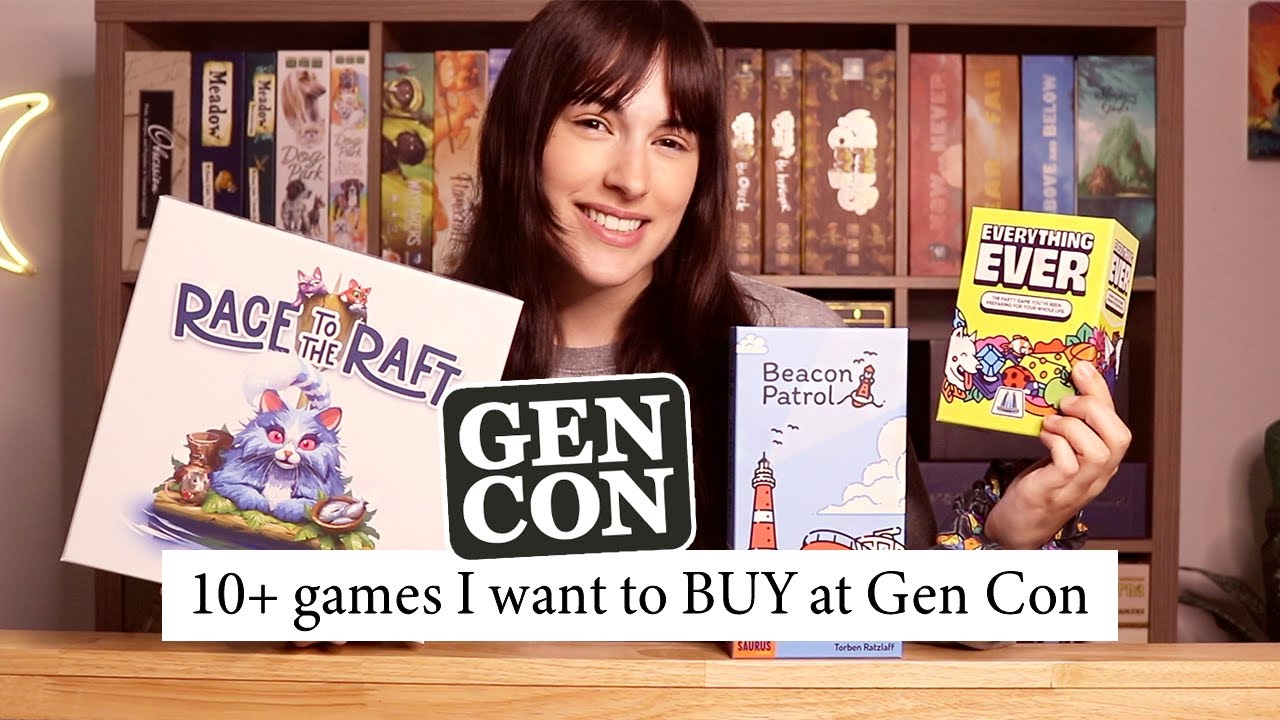 10+ games I want to BUY at Gen Con 2023! | GEN CON MOST ANTICIPATED!
