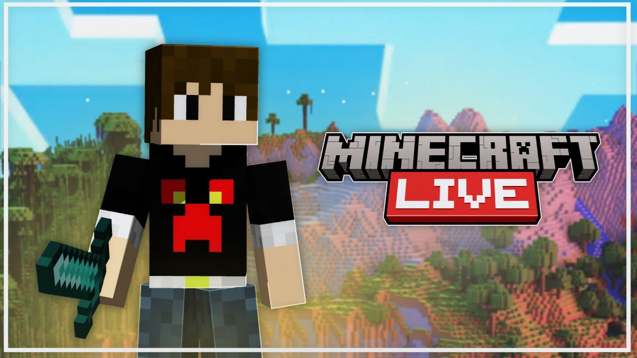 MINECRAFT AO VIVO - SERVIDOR SURVIVAL !!!