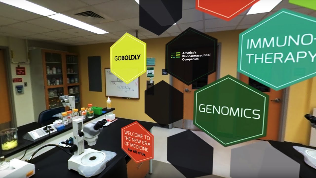 Explore Genomics in Virtual Reality with America&rsquo;s Biopharmaceutical Scientists Inside the Lab