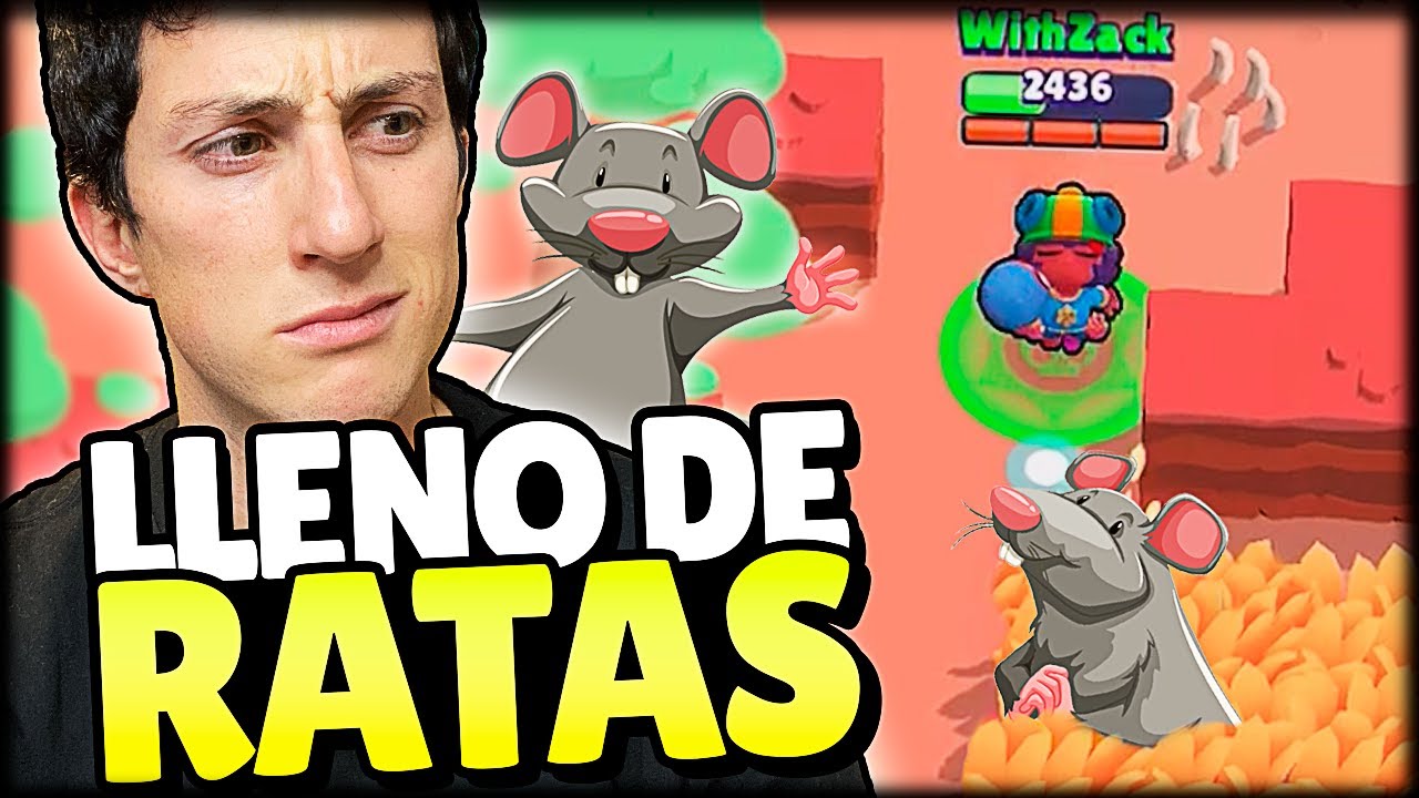 ESTE JUEGO ESTA LLENO DE RATAS - Brawl Stars - WithZack