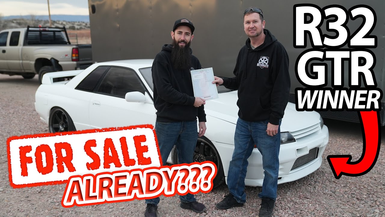 R32 GTR Giveaway Winner wants to SELL IT???