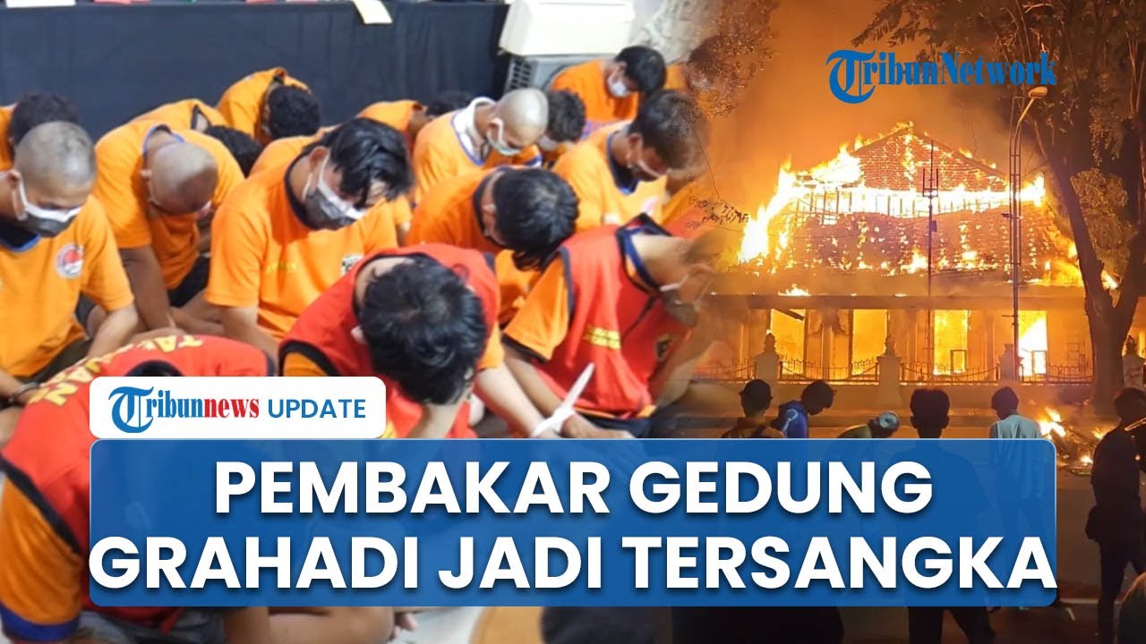 33 Orang Jadi Tersangka Kerusuhan Demo di Surabaya, Termasuk Pembakar Gedung Grahadi