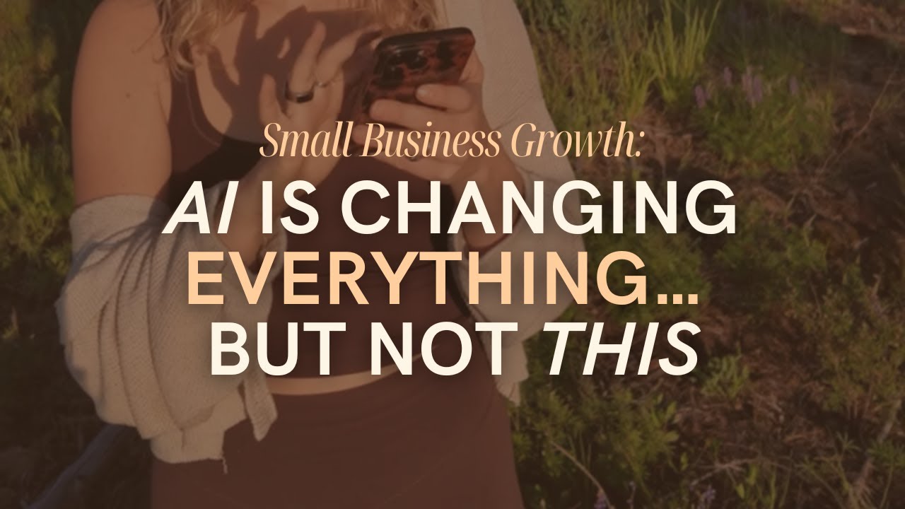 AI & Small Business: What You Need to Know to Stay Ahead as a Product-Based Brand