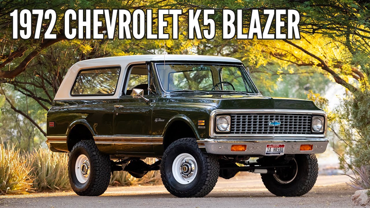 1972 Chevrolet K5 Blazer - Drive and Walk Around - Southwest Vintage Motorcars