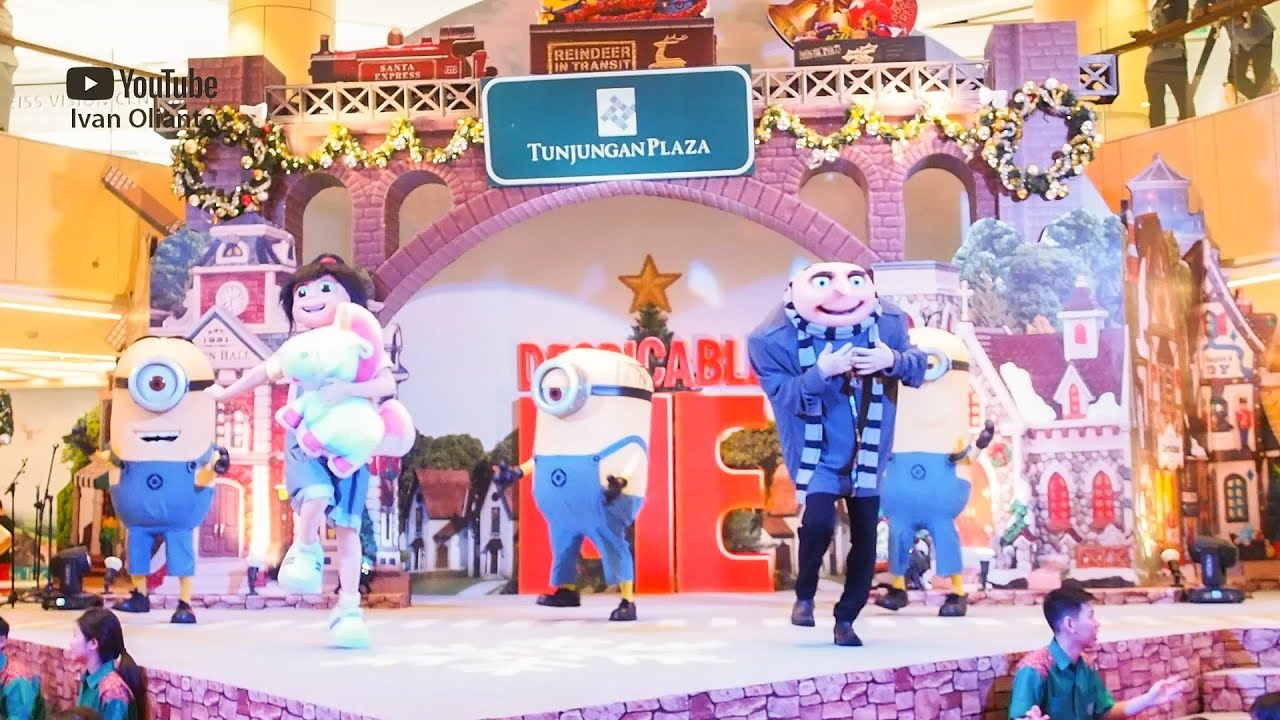 LIVE SHOW CHRISTMAS WITH DESPICABLE ME - MINION, TUNJUNGAN PLAZA, SURABAYA