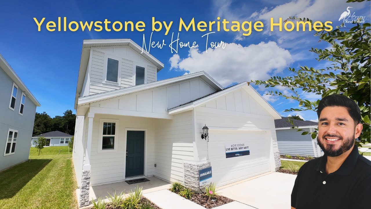 NEW HOME TOUR: Yellowstone by Meritage | Jacksonville, FL