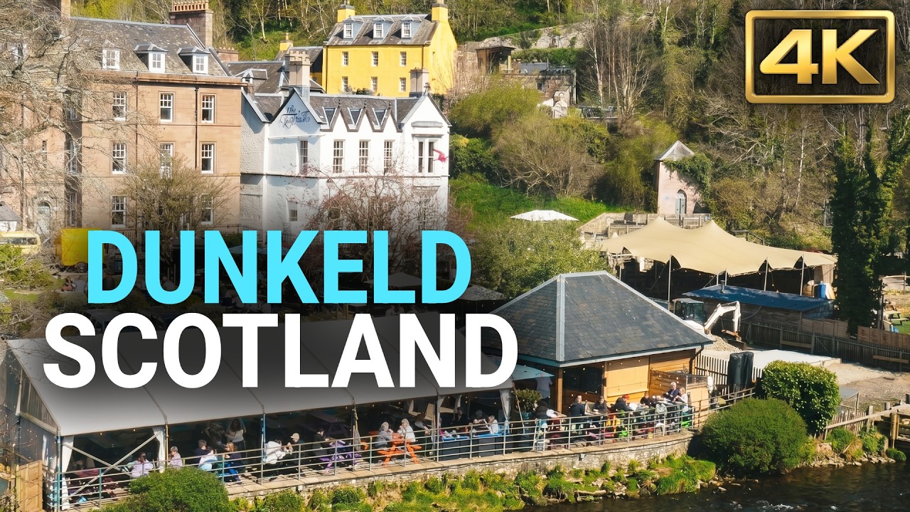 Walking in Dunkeld, Scotland 2023