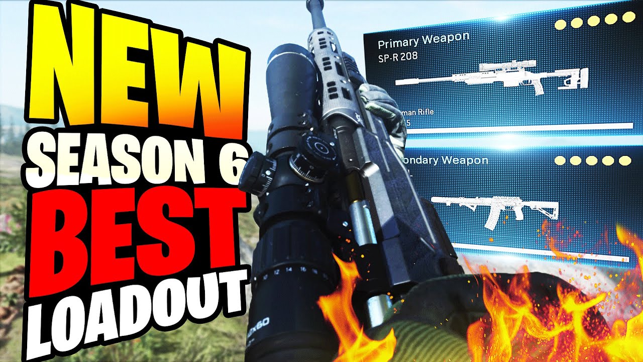 The NEW SEASON 6 BEST LOADOUT... AS VAL + R700 SP-R 208 #FaZe5 (COD WARZONE GAMEPLAY)