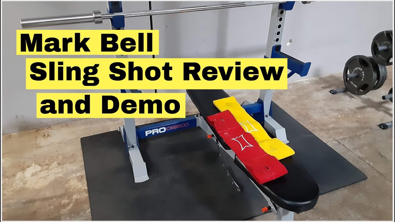 Mark Bell Sling Shot Review and Demo: Original (Red) SlingShot and Full Boar (Yellow) SlingShot