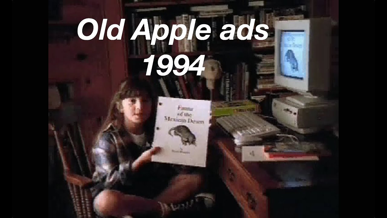 Old [1994 ] Apple ads from ARPLE CD 01/1995