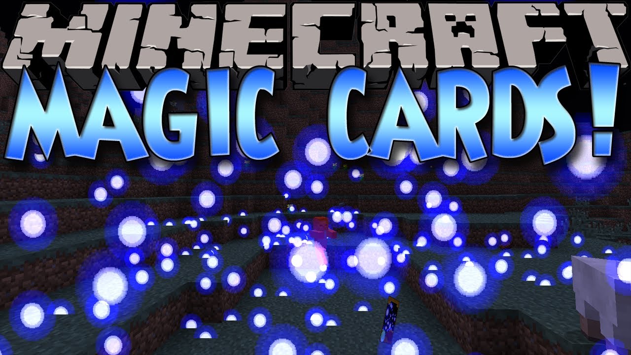 Minecraft Mods: MAGIC CARDS! AMAZING EFFECTS & SPELLS! (1.6.2)