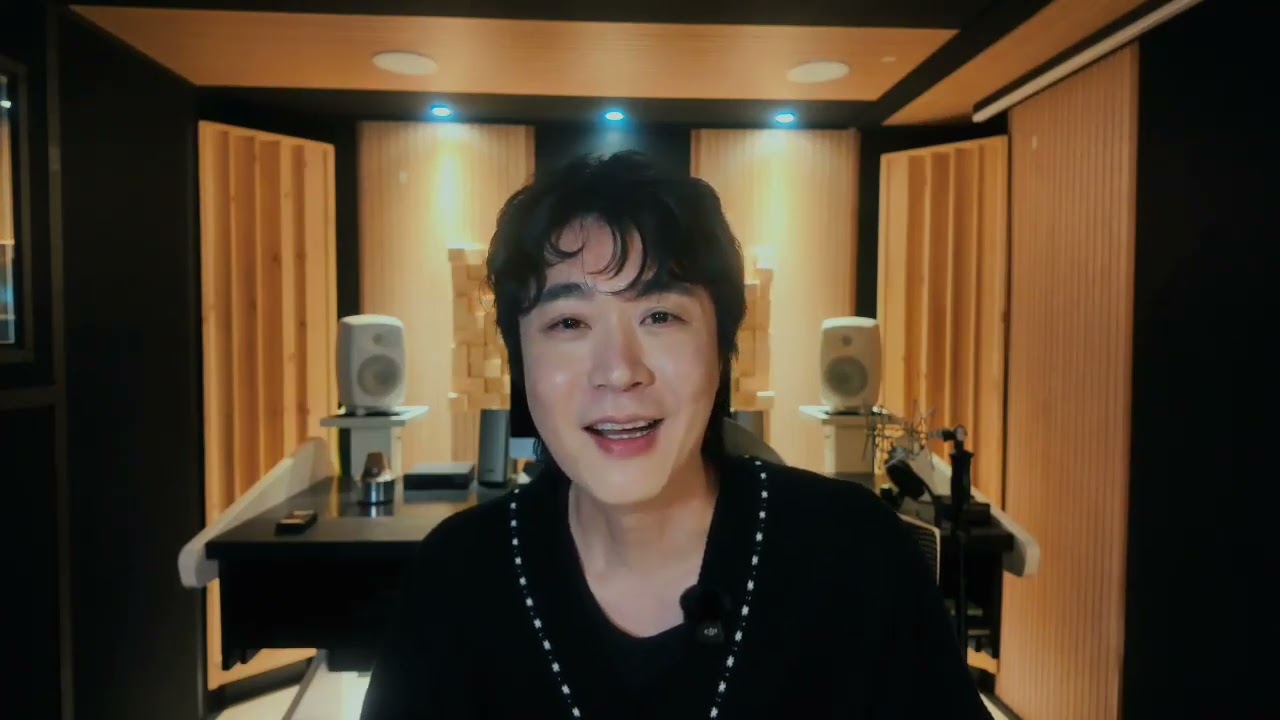 가수 조성모 인사 영상 !  (2025 12.18. 저녁 7시)    